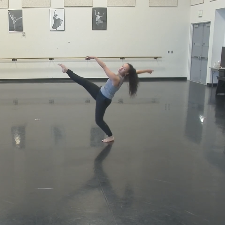 Screenshot of Jessica teaching IMprovisation